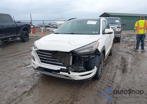 2021 Hyundai Tucson Ultimate z USA, uszkodzony, nr VIN KM8J3CAL2MU298809